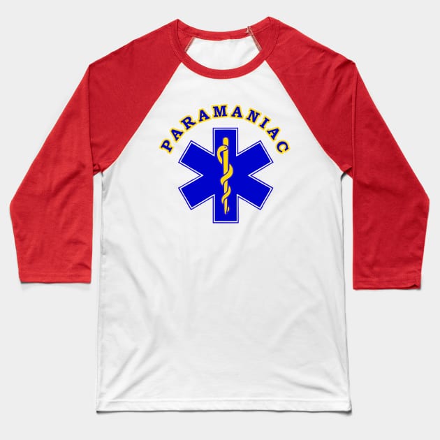 Paramaniac Baseball T-Shirt by Cavalrysword